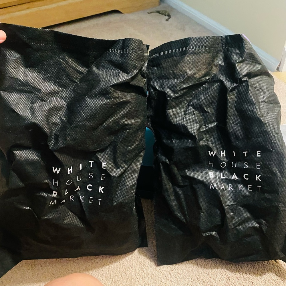 Suede violet heels size 7.5 - Picture 9 of 9